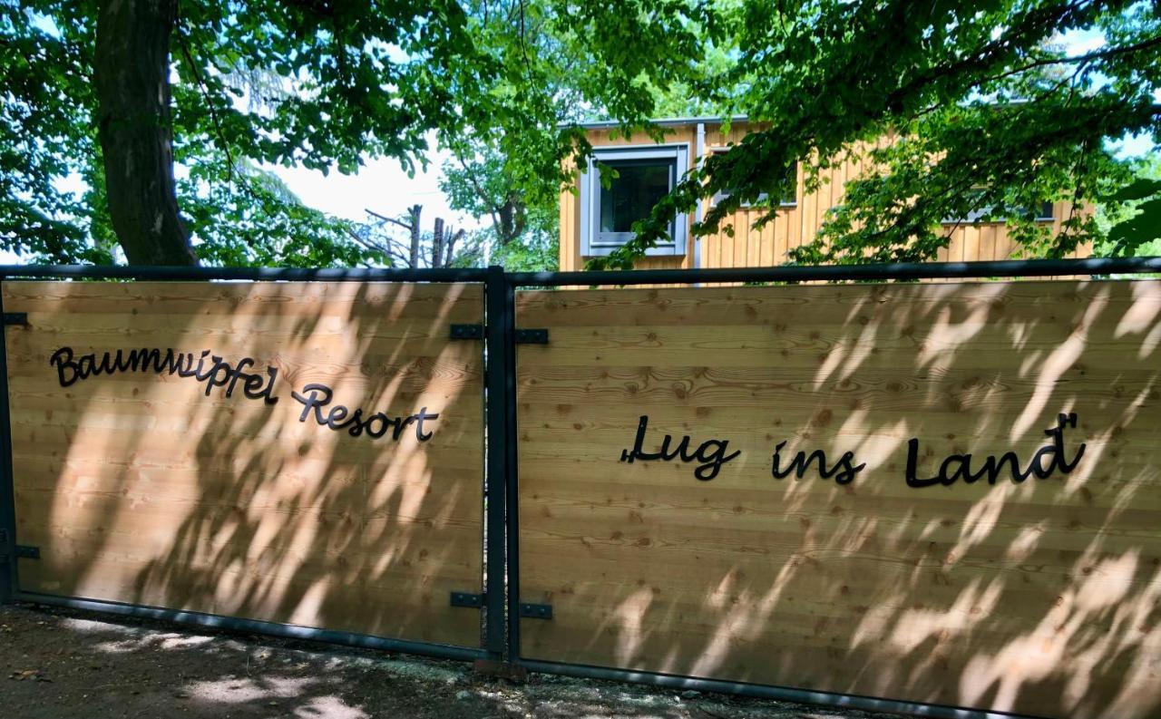 Baumwipfel-Resort "Lug Ins Land" Ilsenburg Esterno foto