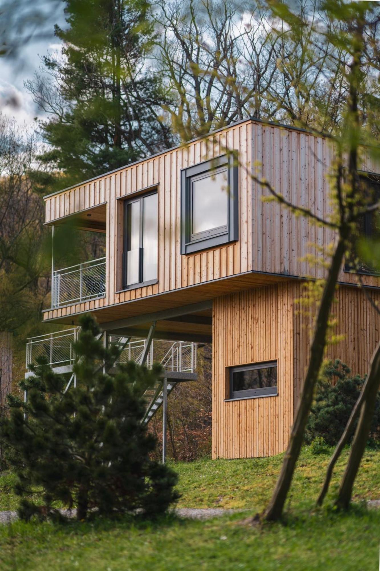 Baumwipfel-Resort "Lug Ins Land" Ilsenburg Esterno foto