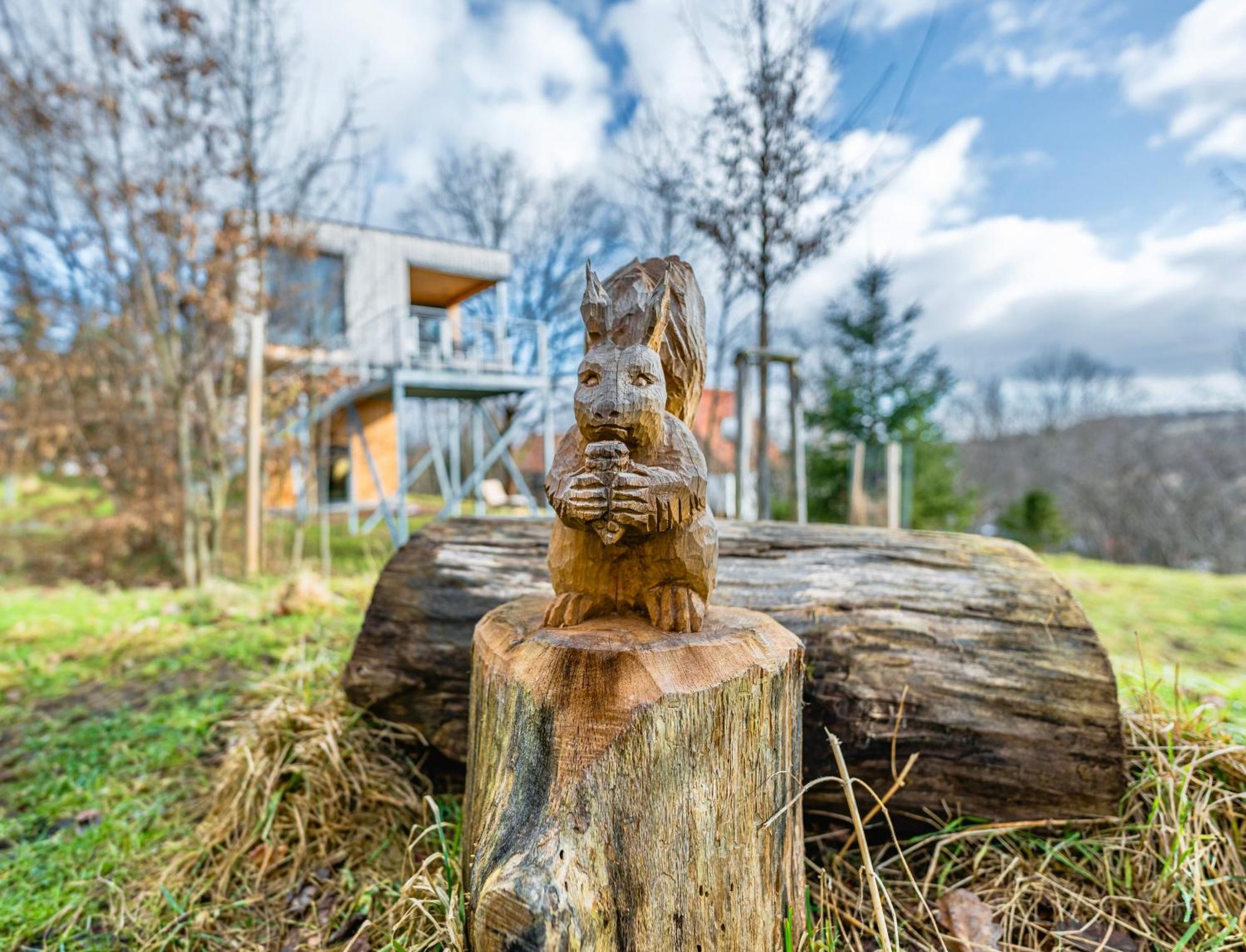 Baumwipfel-Resort "Lug Ins Land" Ilsenburg Esterno foto